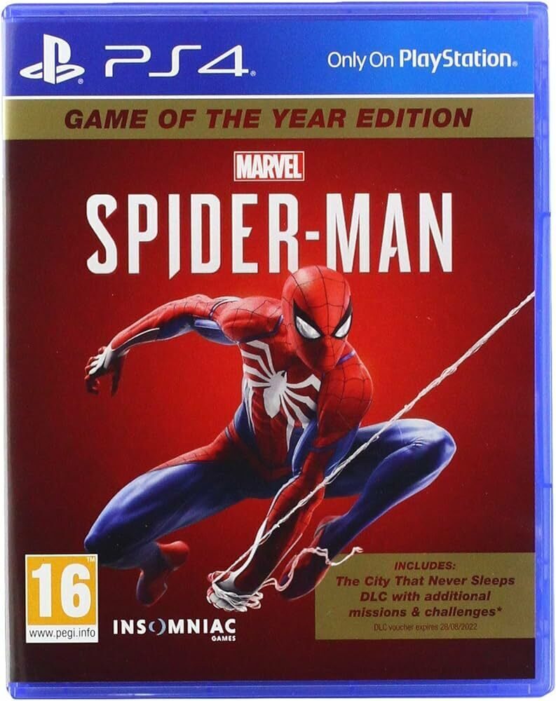 Игра для PS4 Marvel Spider-Man - Game of the Year Edition, eng