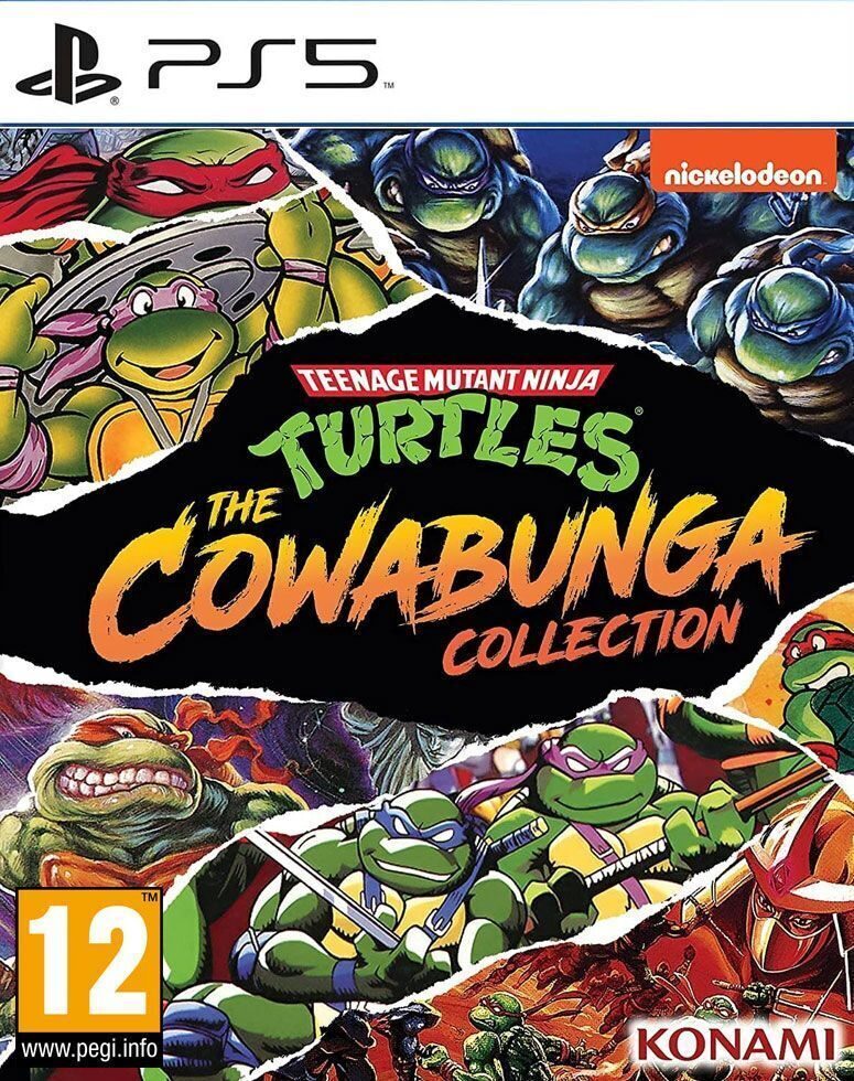 Игра для PS 5 "Teenage Mutant Ninja Turtles: The Cowabunga Collection", Английская версия