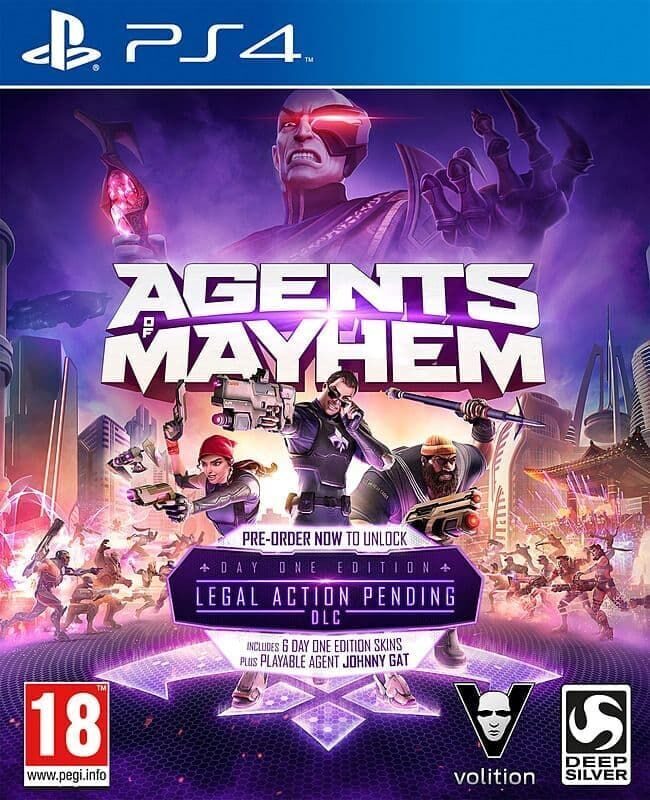 Игра для PS4 "Agents of Mayhem ", 18+