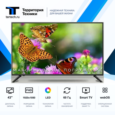 43" Телевизор Wildred LITV 43ASM01