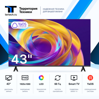 43" Телевизор RAZZ W43FSY26F