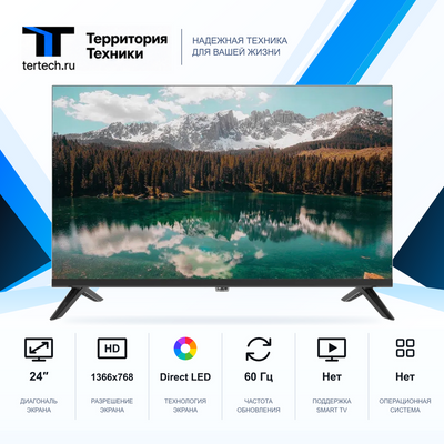 24" Телевизор RAZZ HH24H25F