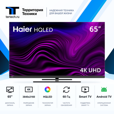 65" Телевизор Haier Smart TV AX Pro