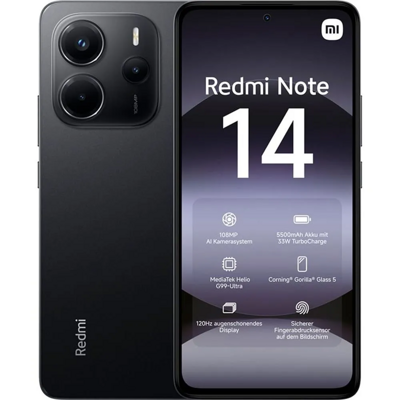 Xiaomi Redmi Note 14 8/256GB Black